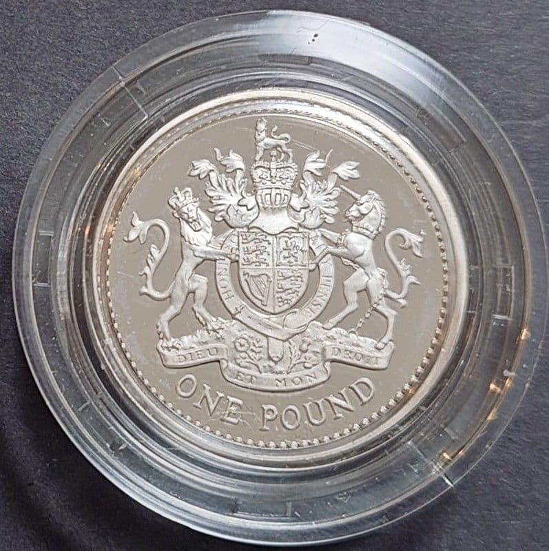 2013年 イギリス ロイヤルアームズ シルバーセット30周年記念銀貨SV925