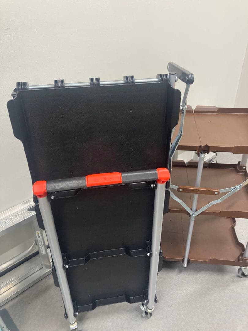 万能折りたたみワゴン　黒のみ