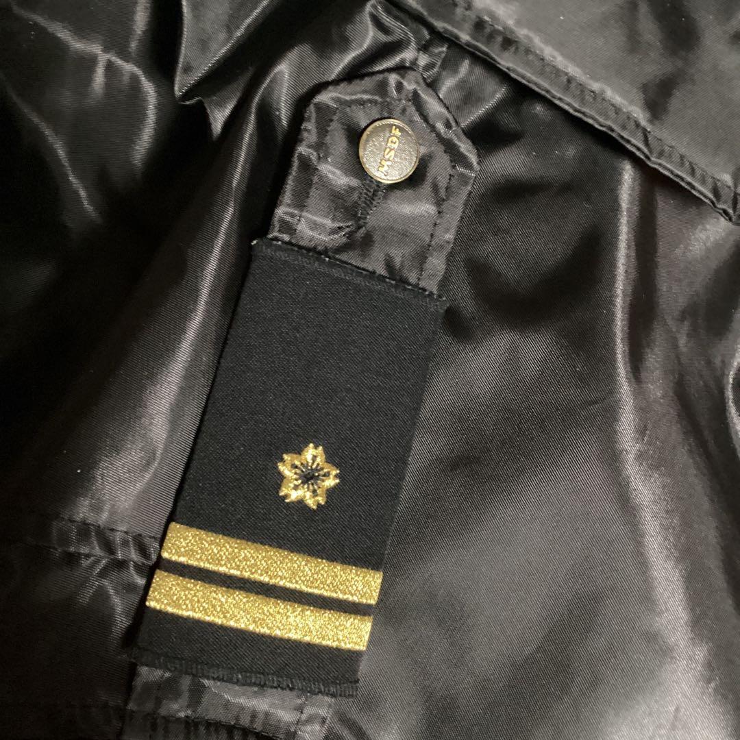 アルパナ　MSDFロゴ付きブラックジャケット　新品　肩章なし　LLサイズ