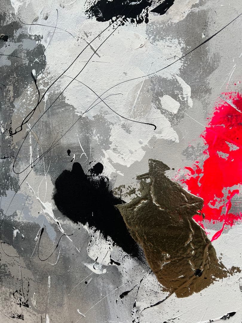 応接間掛画 玄関絵画/アート/抽象画/モダン/ホテル/内装/海外/ニューヨーク