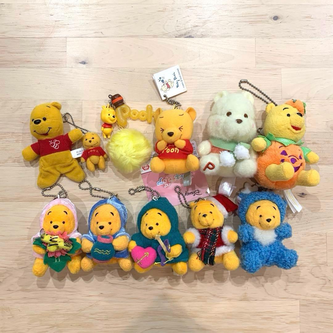 プーさん　マスコット　キーホルダー　まとめ売り