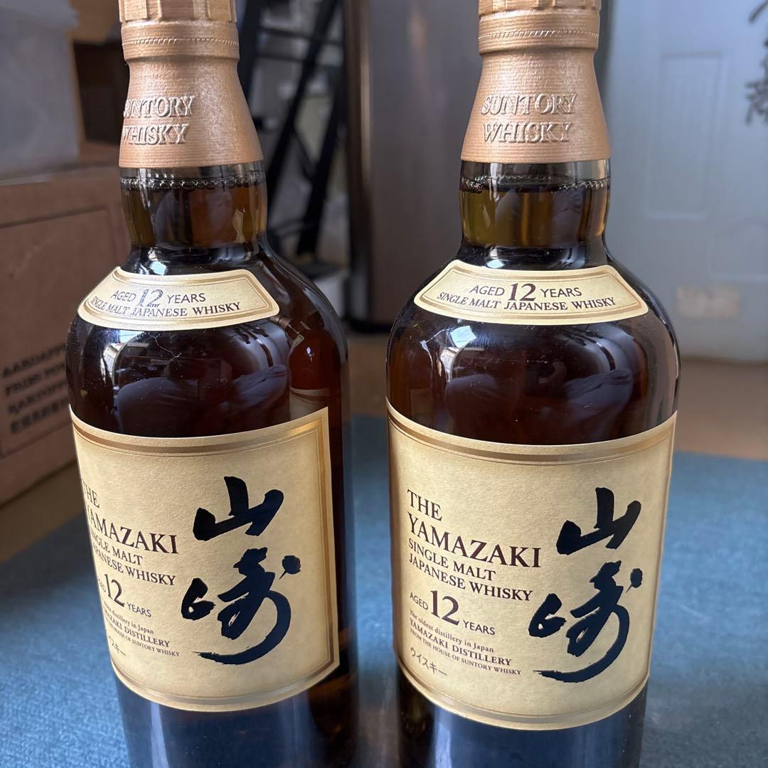 サントリーウイスキー山崎12年　700ml 新品未開封 正規品 2本