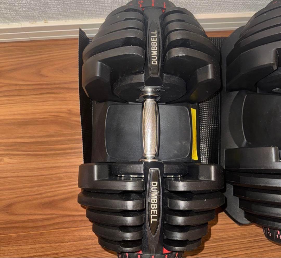 可変式ダンベル ブラック　とん