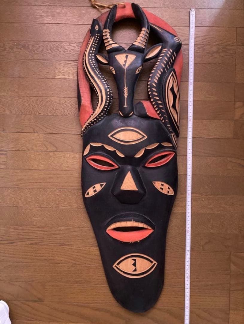 アフリカンマスク 木製