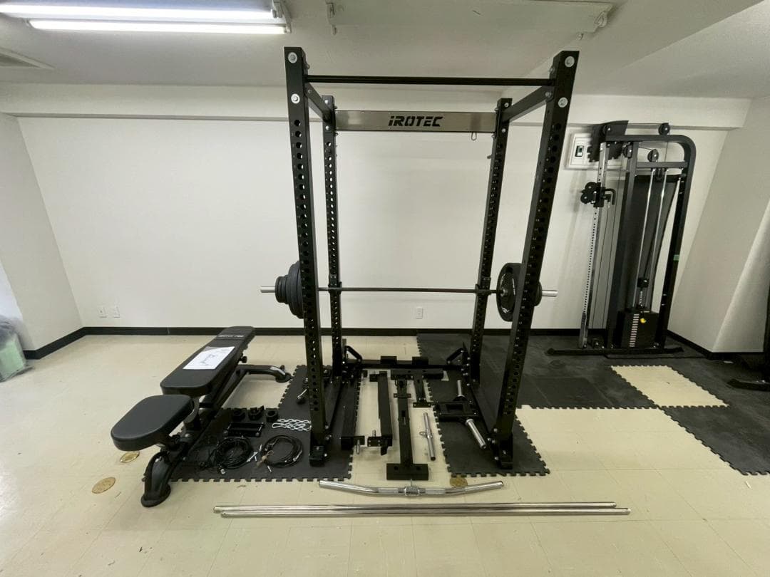 H8020☆美品☆iROTEC☆パワーゲージ☆ラットプルベンチ☆筋トレ
