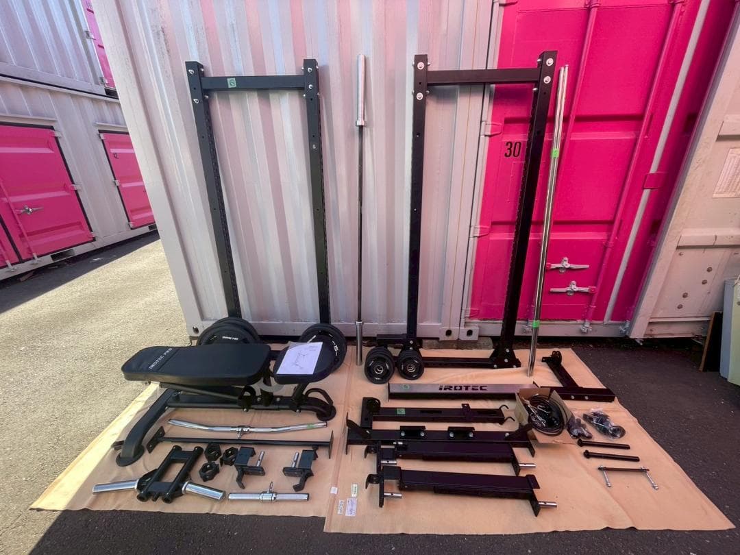 H8020☆美品☆iROTEC☆パワーゲージ☆ラットプルベンチ☆筋トレ