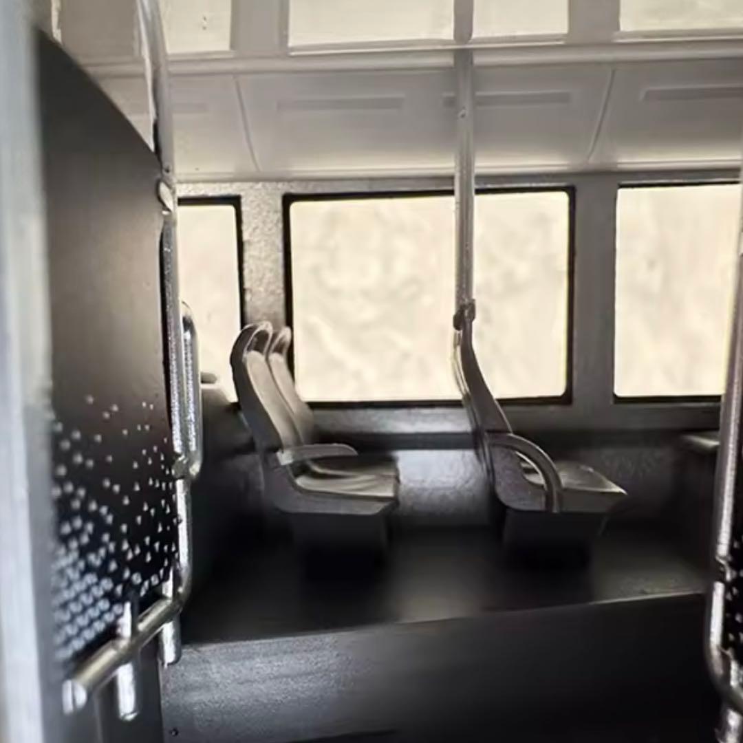 専用翔平宇通バスモデルU12海外版ダイヤモンドモデル1:42バス純電気バスモデル