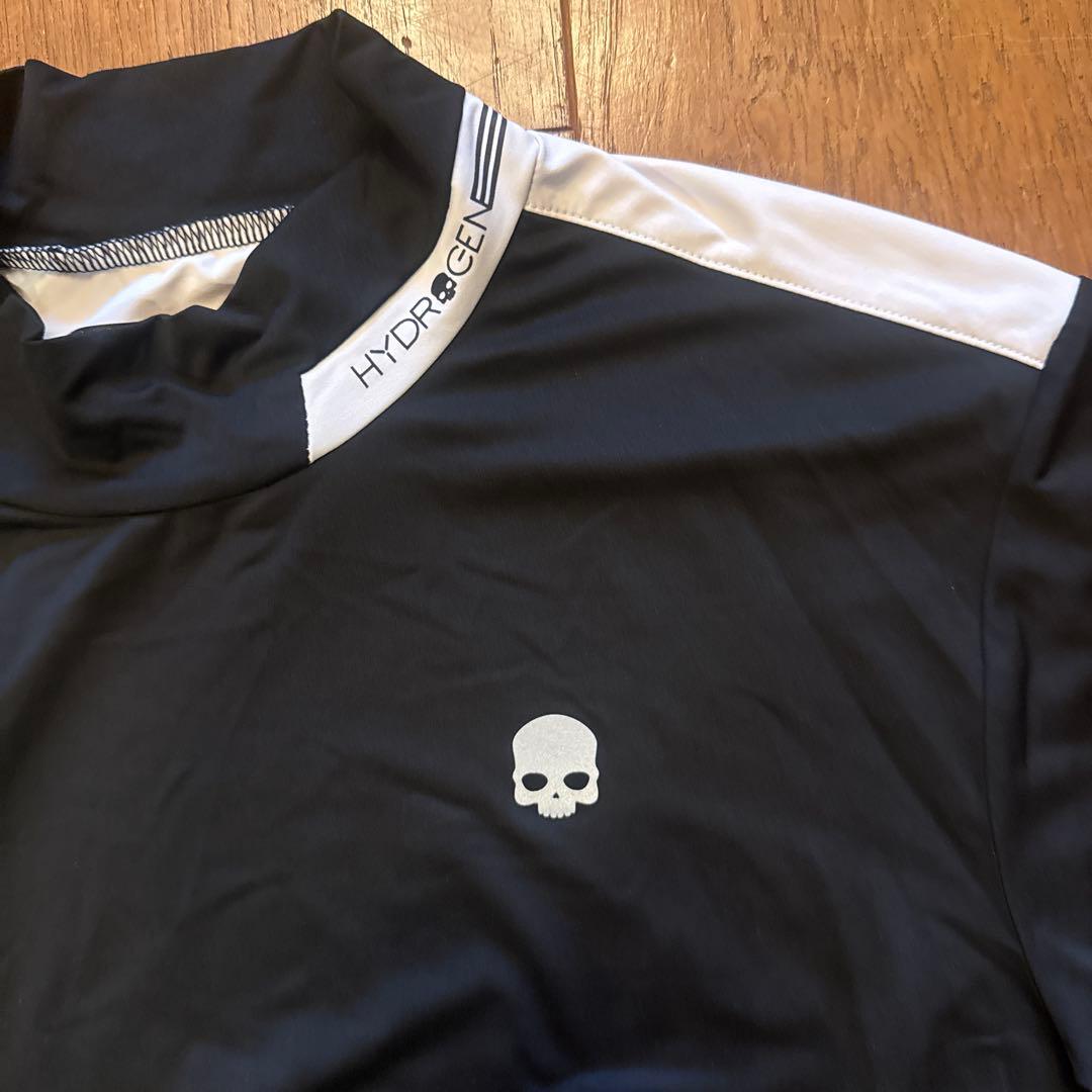 HYDROGENハイネック長袖シャツ