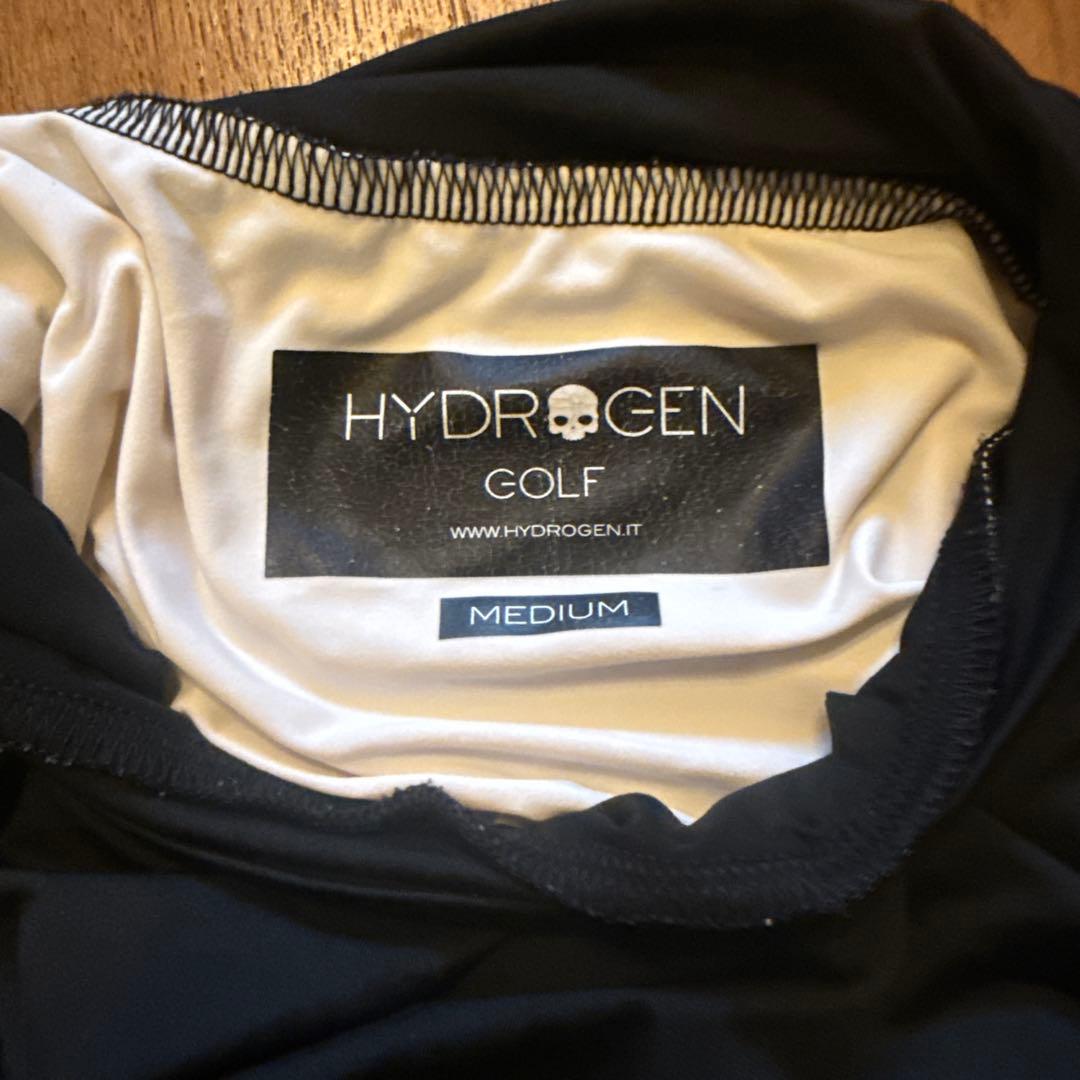 HYDROGENハイネック長袖シャツ