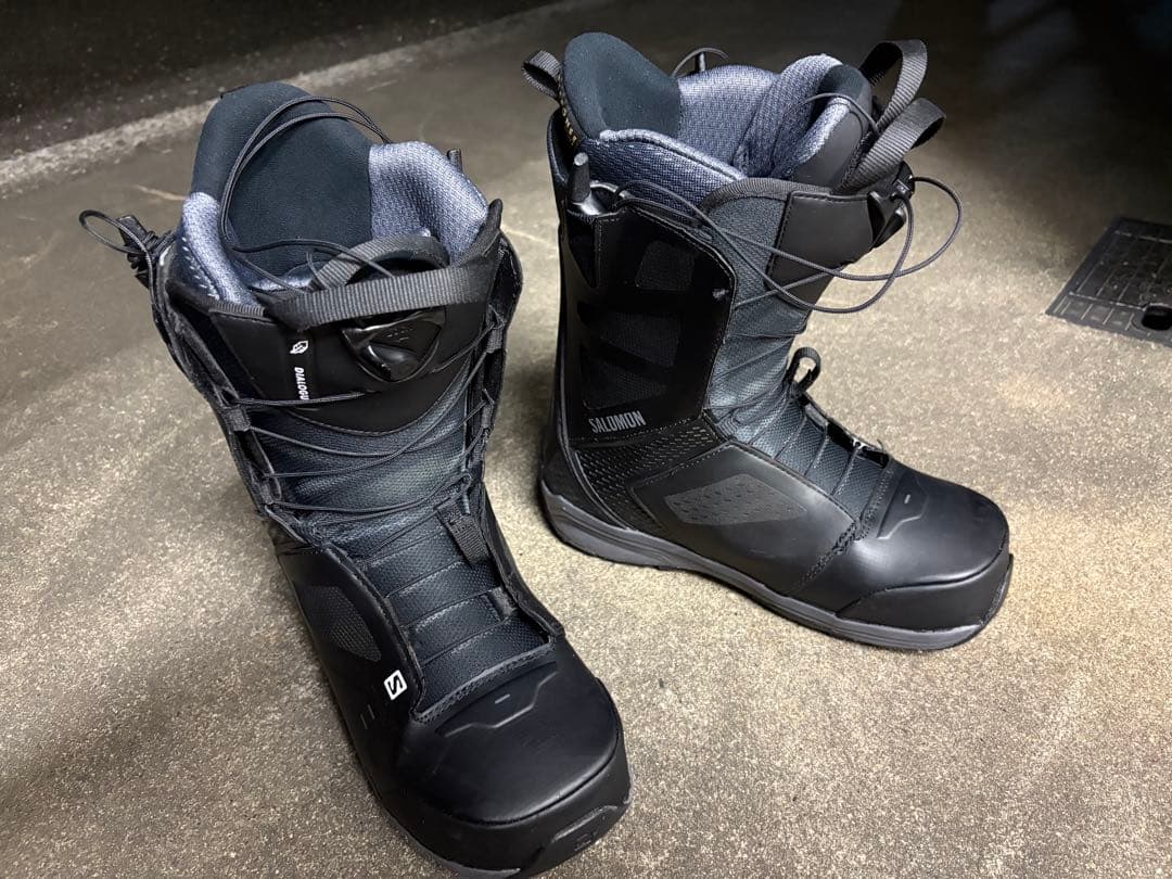 サロモン ダイアログ 26.5cm クイックレース 使用少ない　足の幅細めの方に