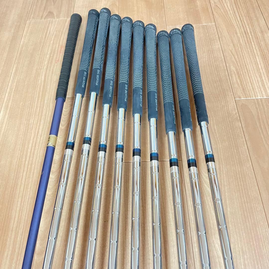 Callaway ゴルフバック　アイアン10本セット