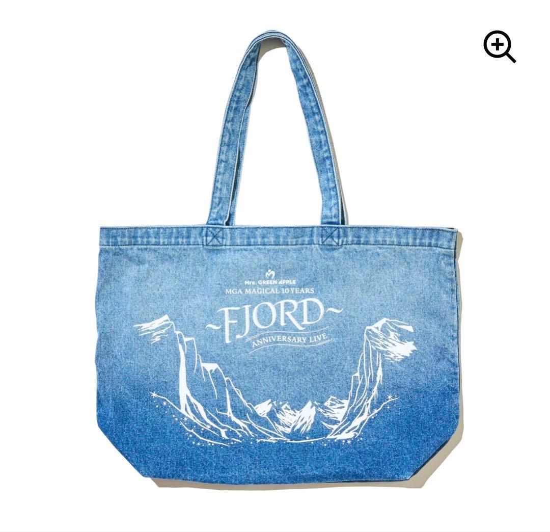 【Mrs.GREEN APPLE】FJORD デニムトートバッグ