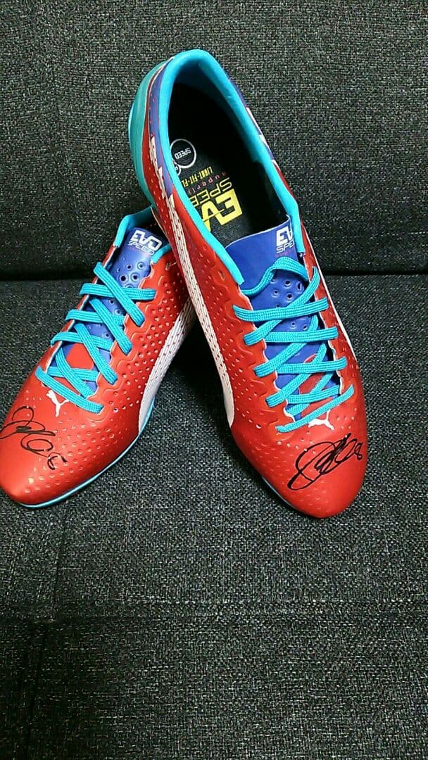 ★水沼宏太⭐直筆サイン入りスパイク★