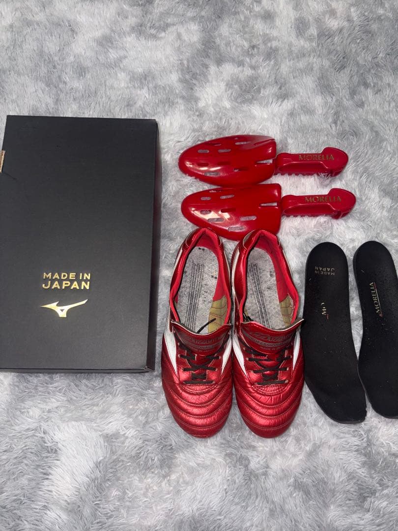 ミズノ モレリア2Japan パッションレッド 本日限定価格‼️