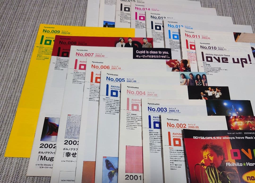 love up! ポルノグラフィティ会報No.000-017