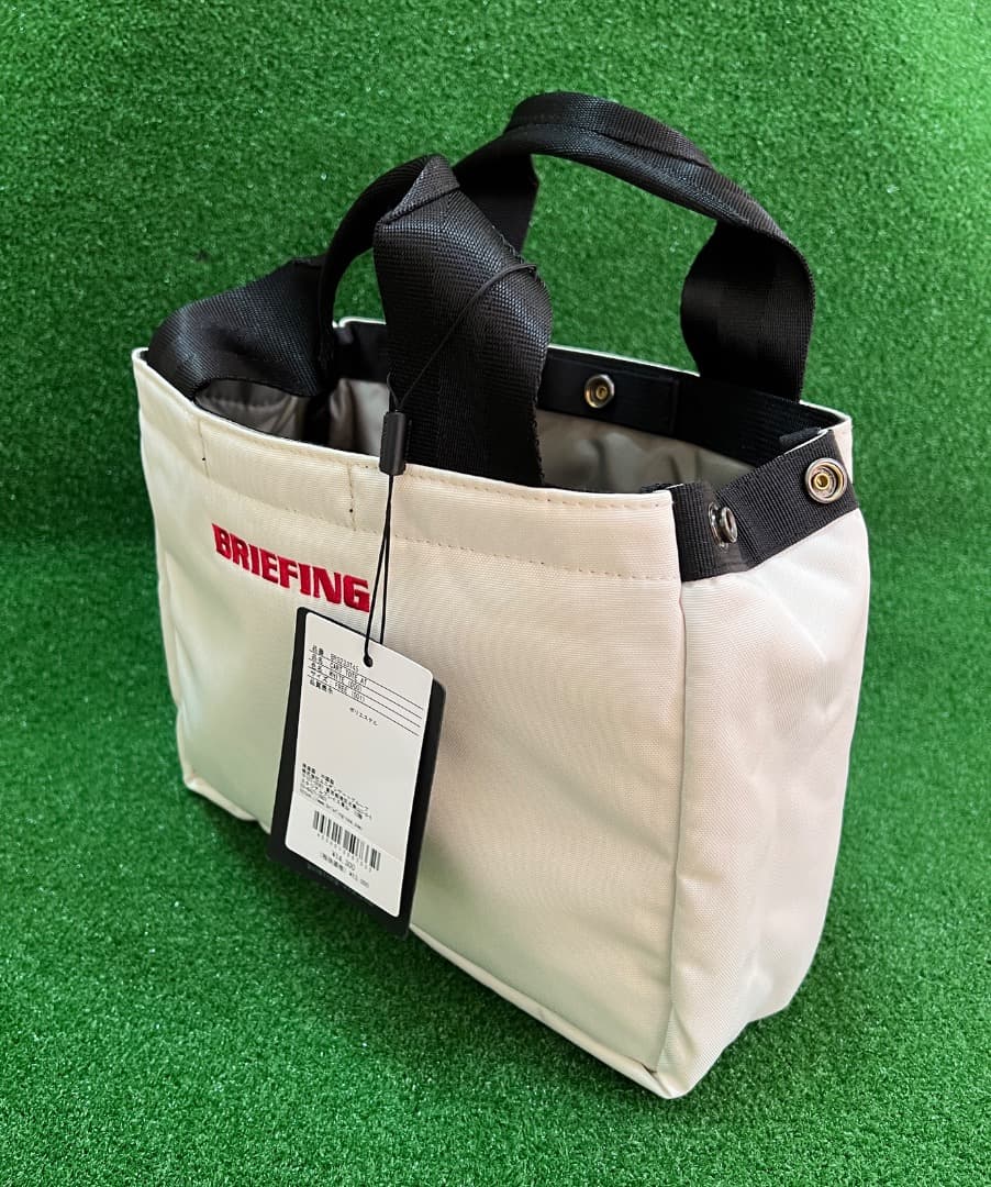 BRIEFING CART TOTE AT【WHITE】BRG233T45新品