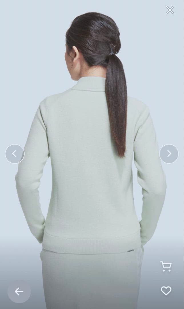 新品　adidas golf アディダス　スリーストライプス　ジャージ　グリーン