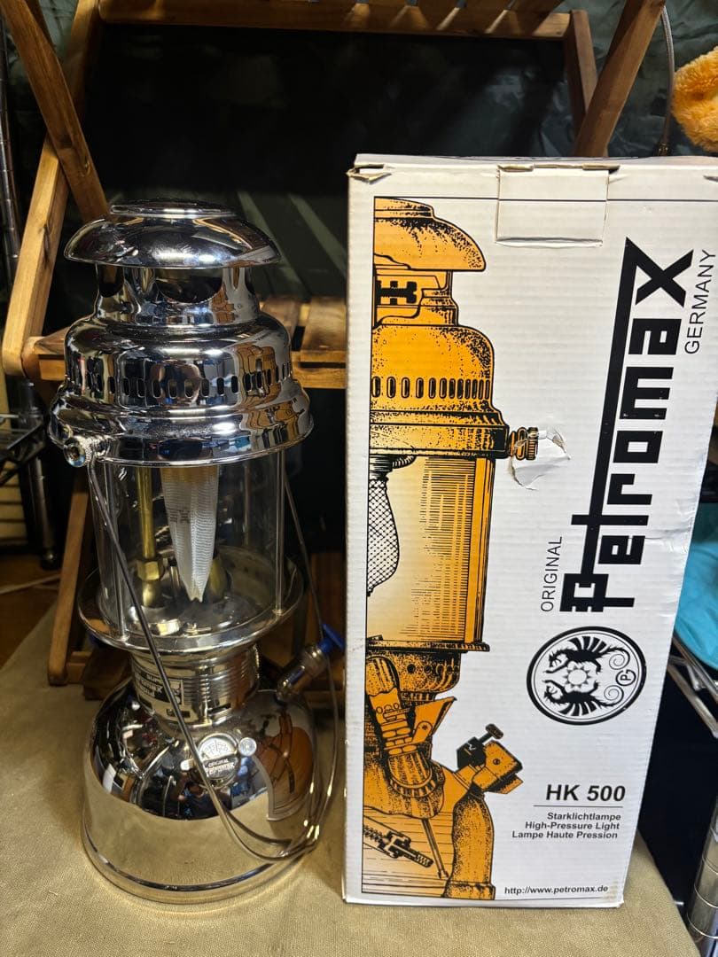 ペトロマックス hk500 ニッケル　未使用品