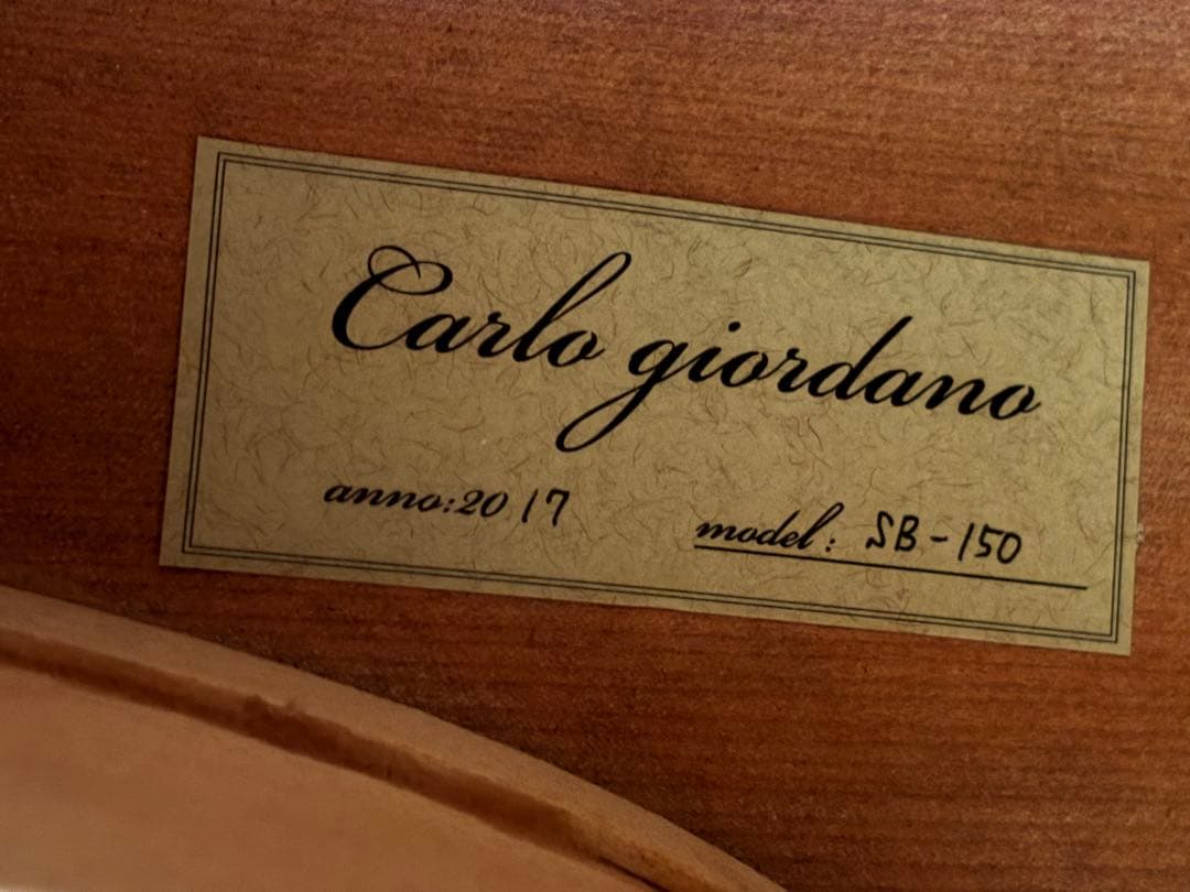 カルロジョルダーノ SB-150 ソフトケース付き　（直接取引限定）