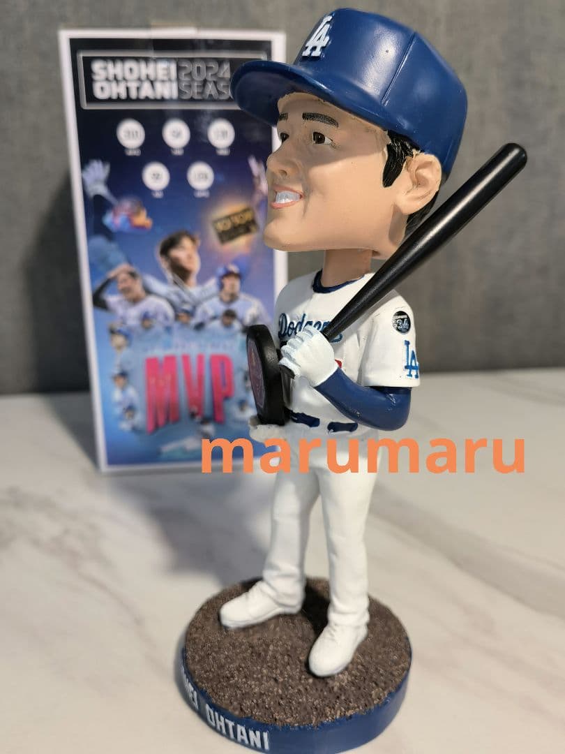 [本物]4月2日 4/2来場者限定 大谷翔平 2024 MVP ボブルヘッド ⑤
