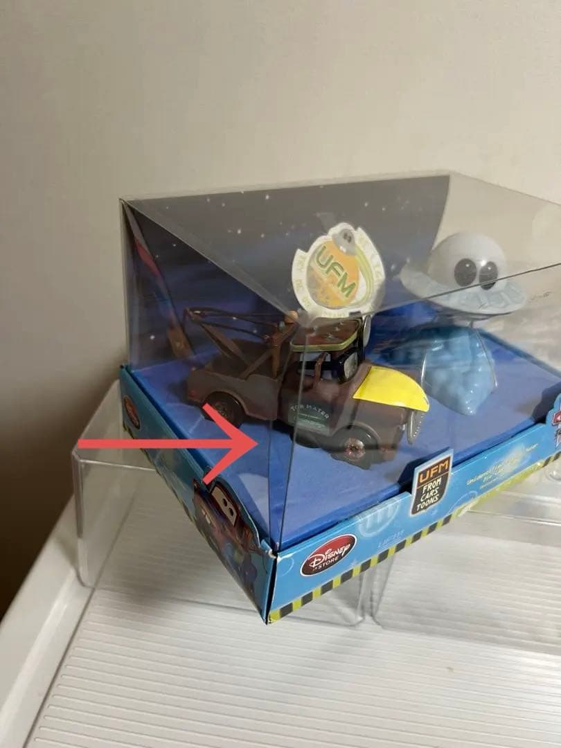 カーズ、ミニカー、メート、メーター（ディズニーストアー）