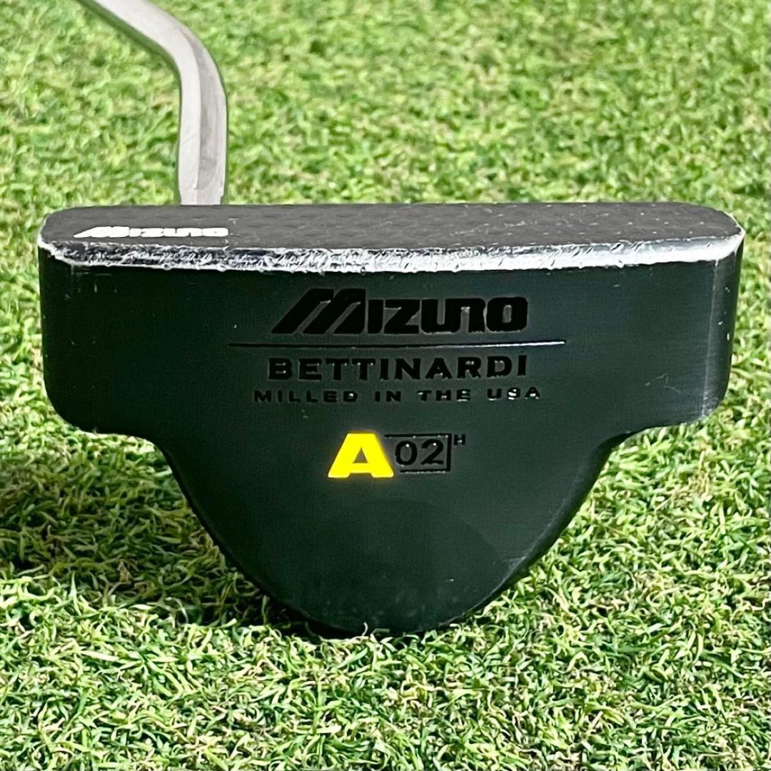 【貴重レフティ！超希少】ミズノ ベティナルディ A02H パター 34インチ 左