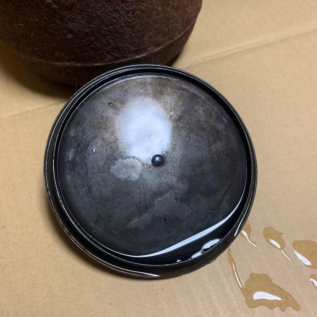 鉄瓶　24時間以上水漏れなし