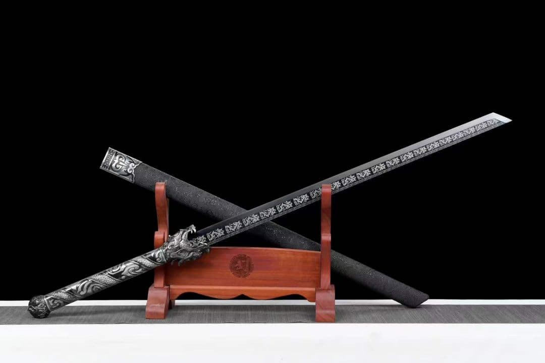 『蒼龍唐横刀』古兵器 武具　刀装具　日本刀　模造刀 居合刀 長尺