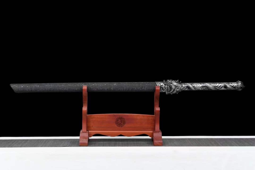 『蒼龍唐横刀』古兵器 武具　刀装具　日本刀　模造刀 居合刀 長尺