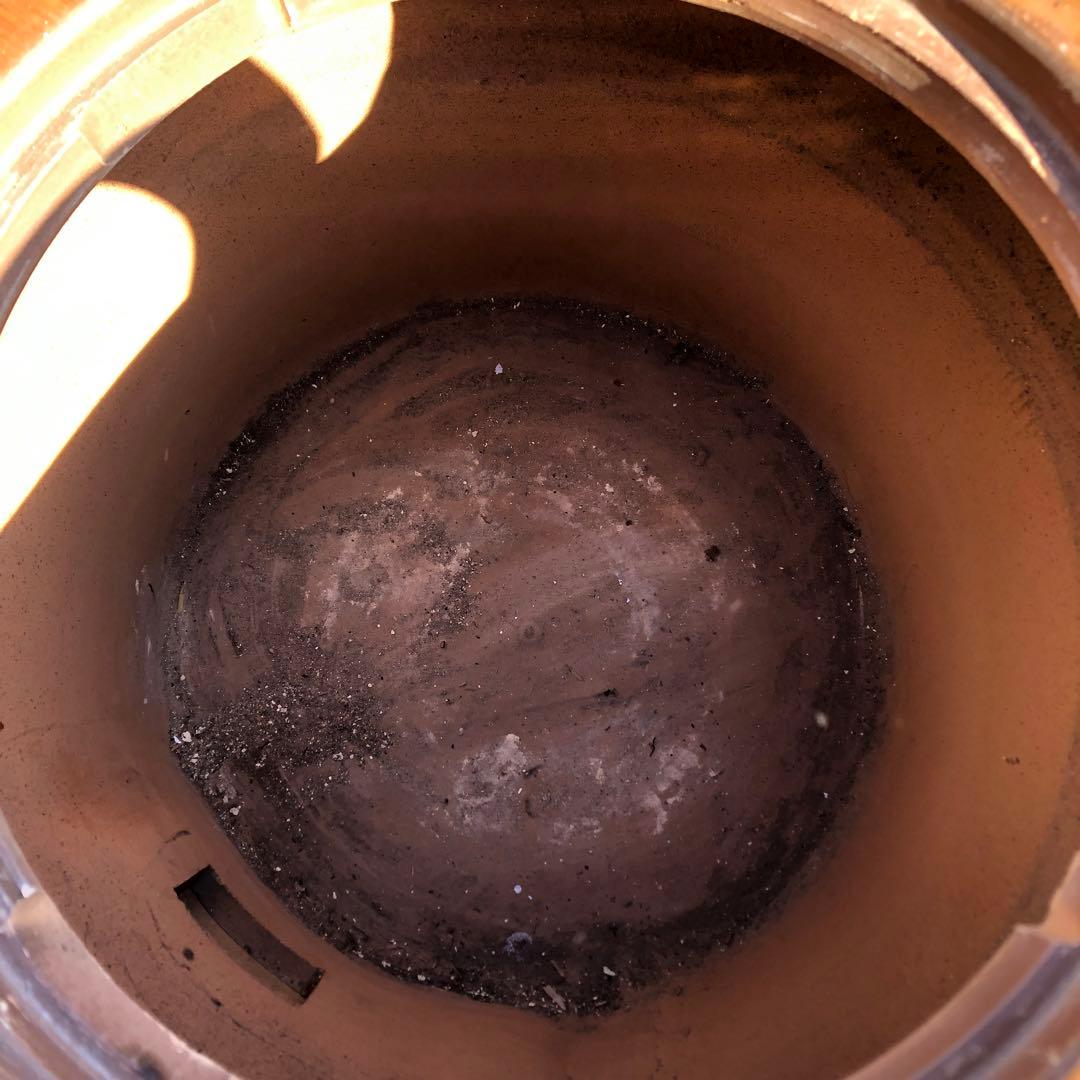 中古　昔ながらの♪　火鉢　練炭鉢　七輪　練炭コンロ　ミカワ特選品　16号