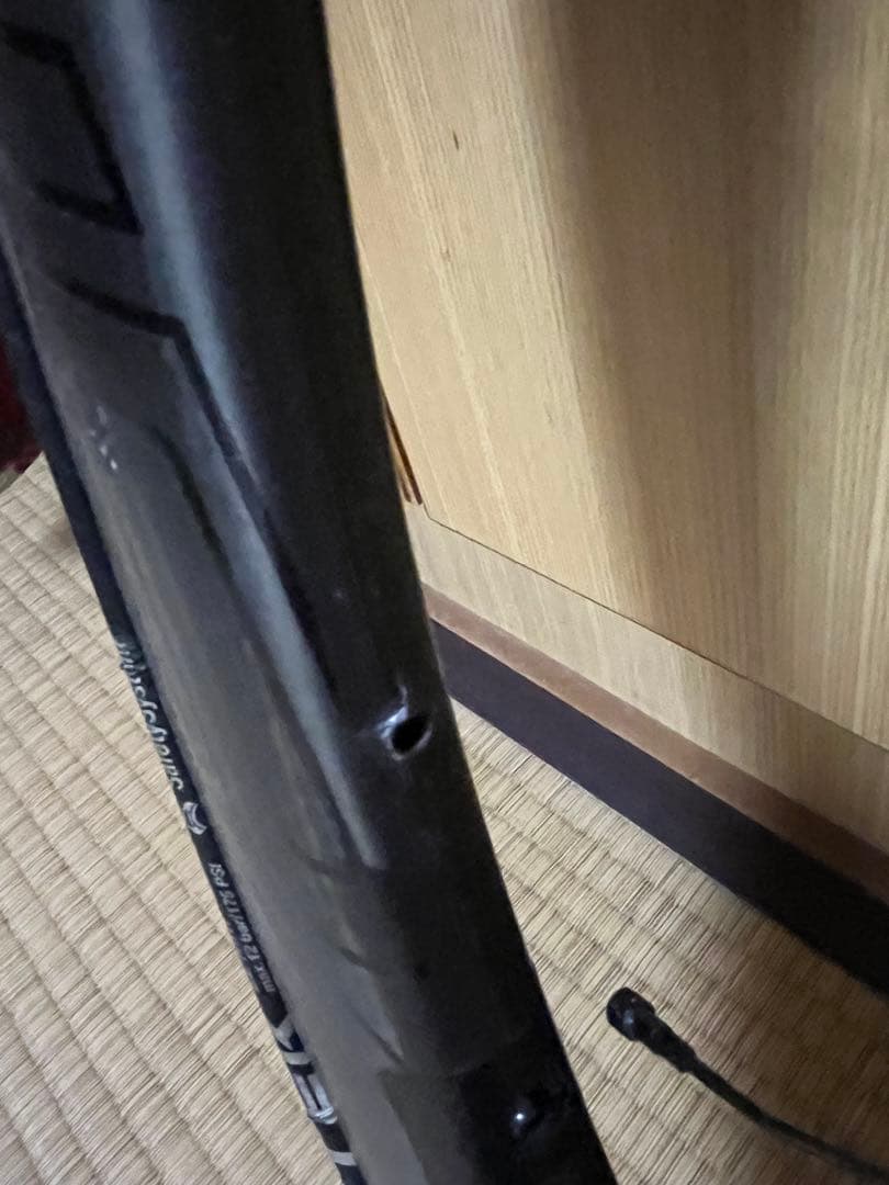 【前輪ジャンク品】ROVAL CLX 50 カーボンホイール