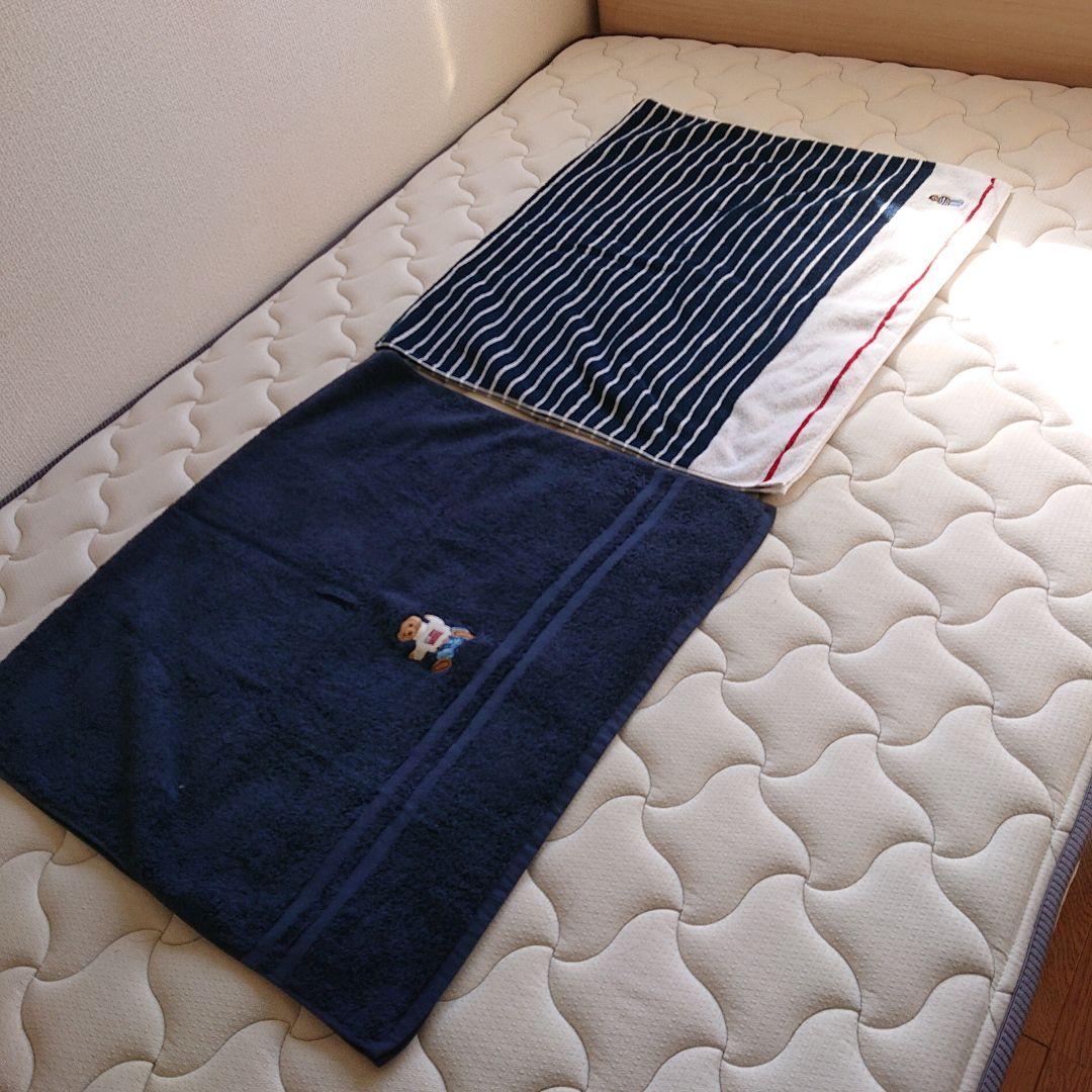 ラルフローレン　②ポロベア刺しゅう入りバスタオル　2枚セット