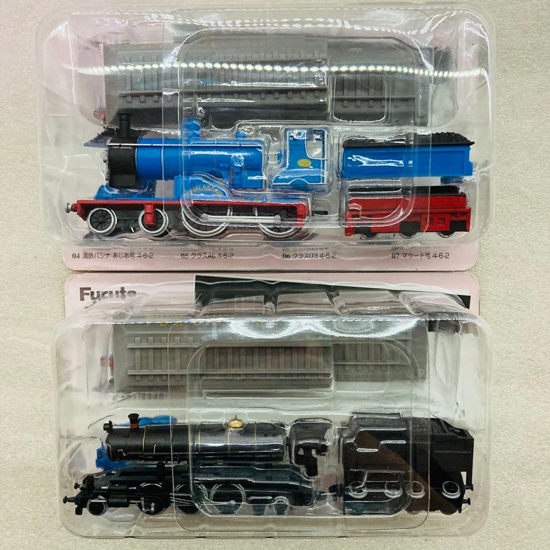 【コンプリートセット/7個】フルタ 世界SL紀行 鉄道模型 フィギュア