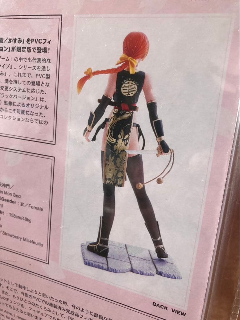 デッドオアアライブ かすみ BLACK ver. フィギュア【未開封品】