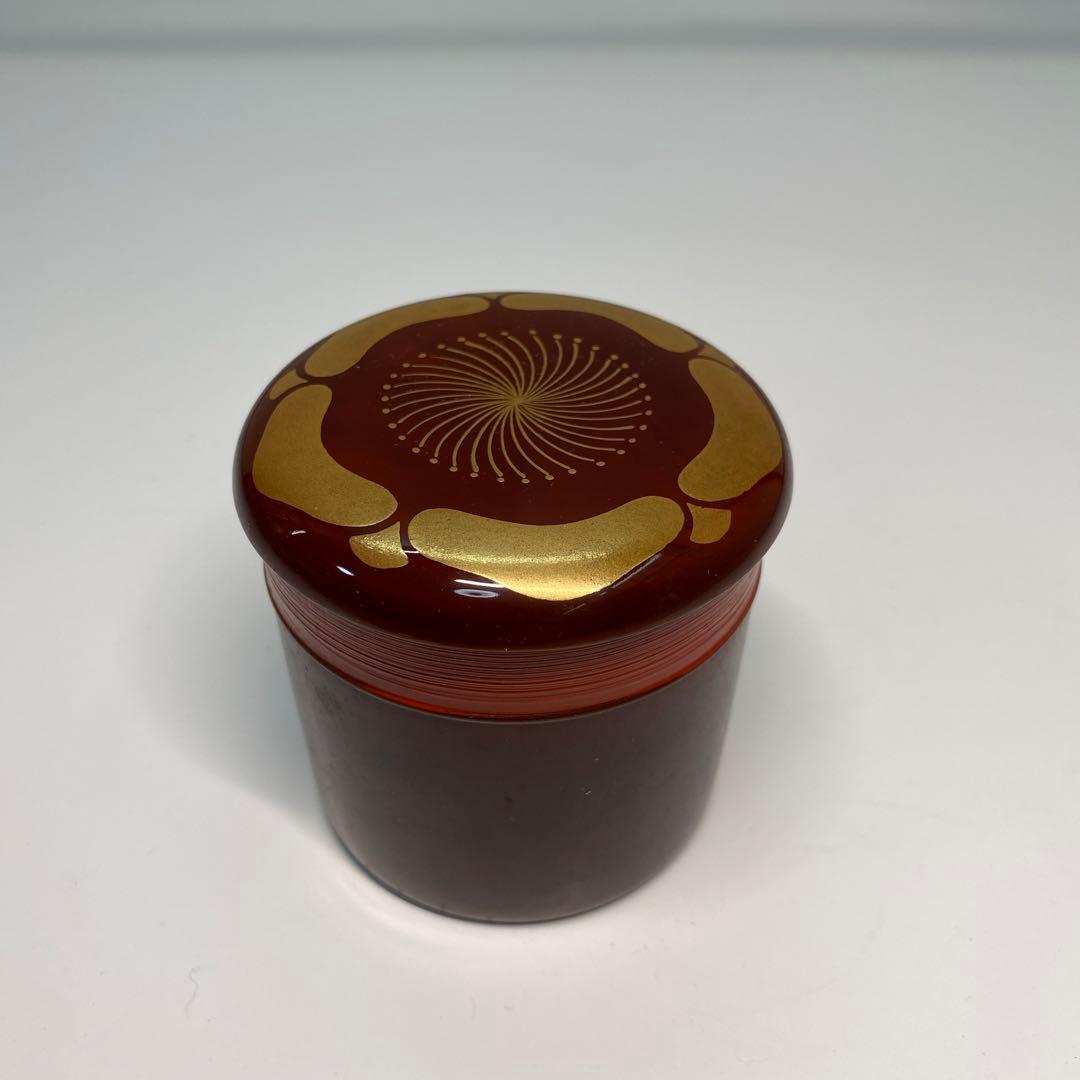 【茶道具】辻石斎造　梅蒔絵　竹金輪寺