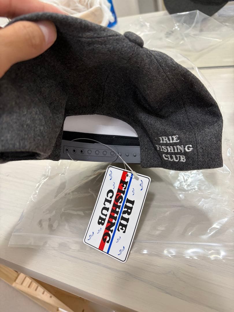 IRIE FISHING CLUB グレー 帽子　新品