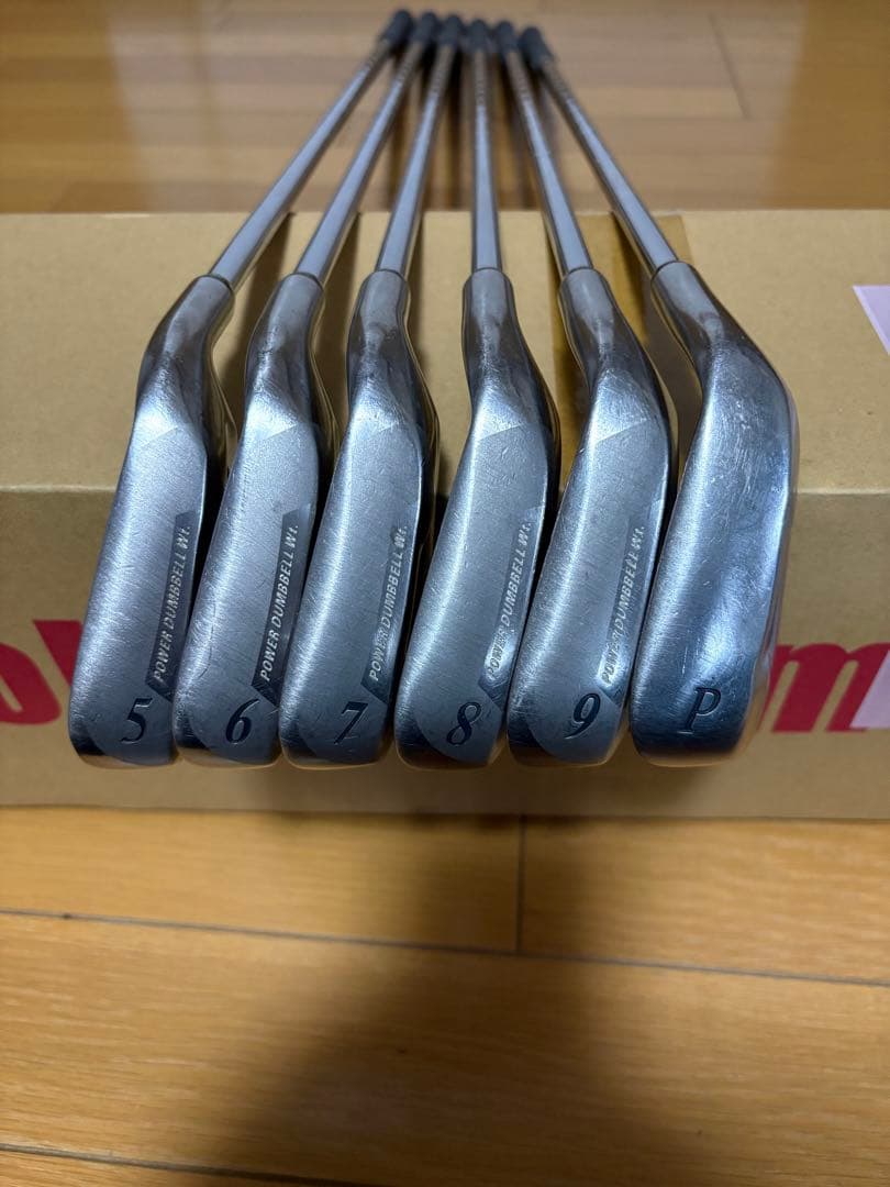 ゼクシオ６アイアン純正スチールシャフトＲ ５〜Pの6本セット