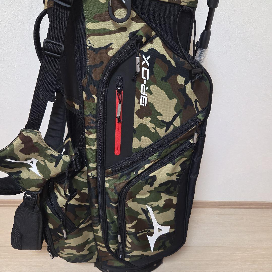 ミズノ 14分割スタンドキャディバッグ (カモ)