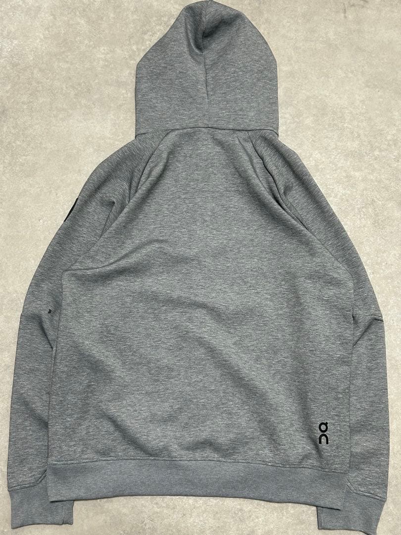 未使用級 on ジップフーディー　ジップパーカー 2XL グレー メンズ