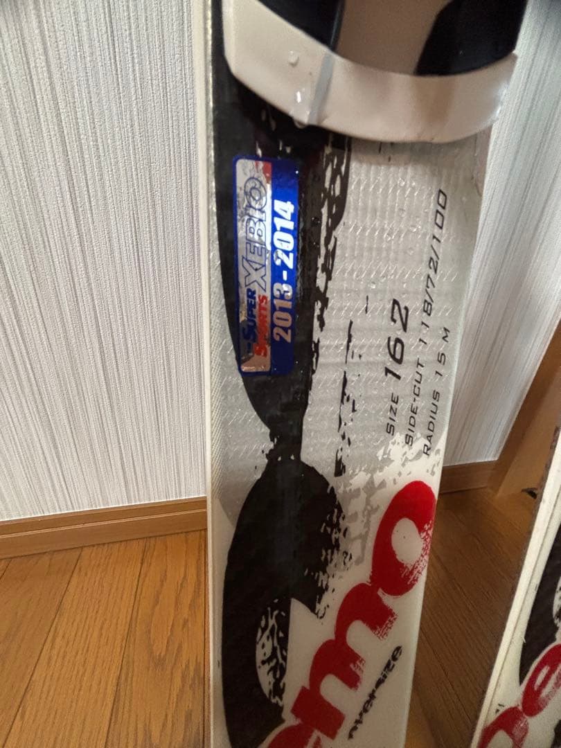 ロシニョールスキー板 ビィンディング付