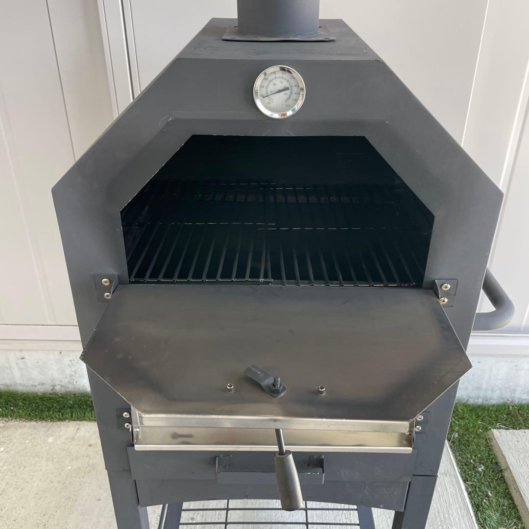 ピザ窯　持ち運びOK　アウトドア　ステーキ　バーベキュー