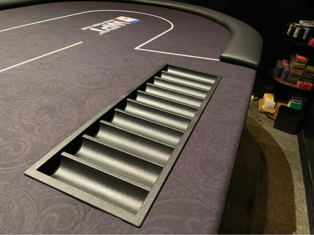 激レアWPT仕様！ポーカーテーブル10人 バカラ ブラックジャック 送料無料！