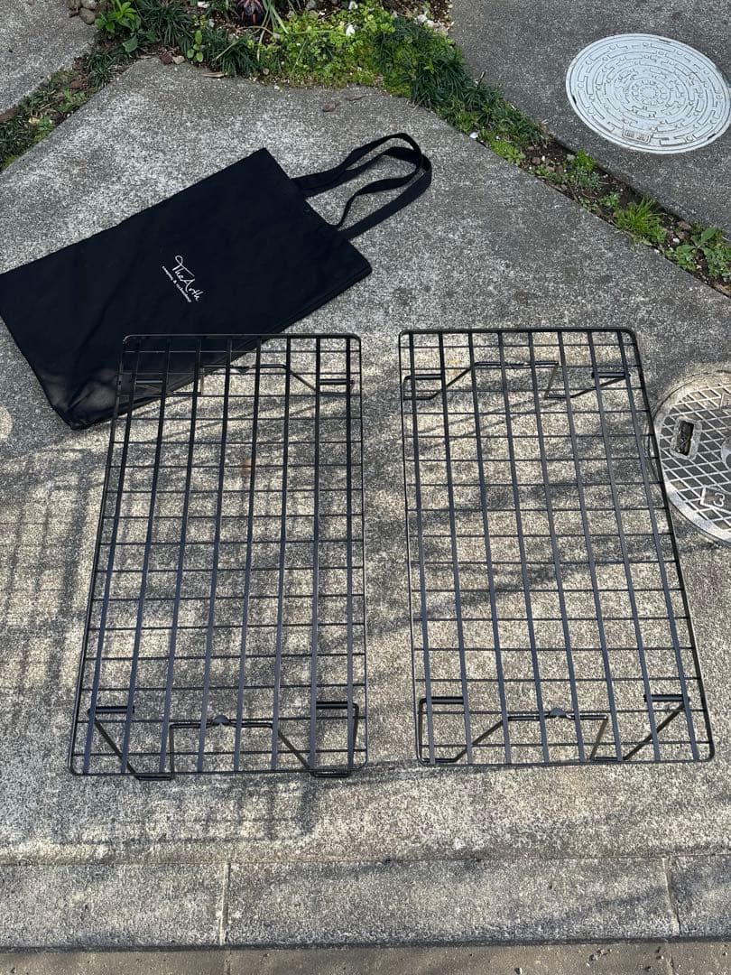 ユニフレームフィールドラック×2 thearth バッグ