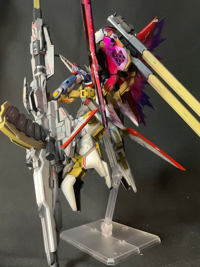 ジュンデスティニーガンダム SpecII ゼウスシルエット&光の翼　完成品