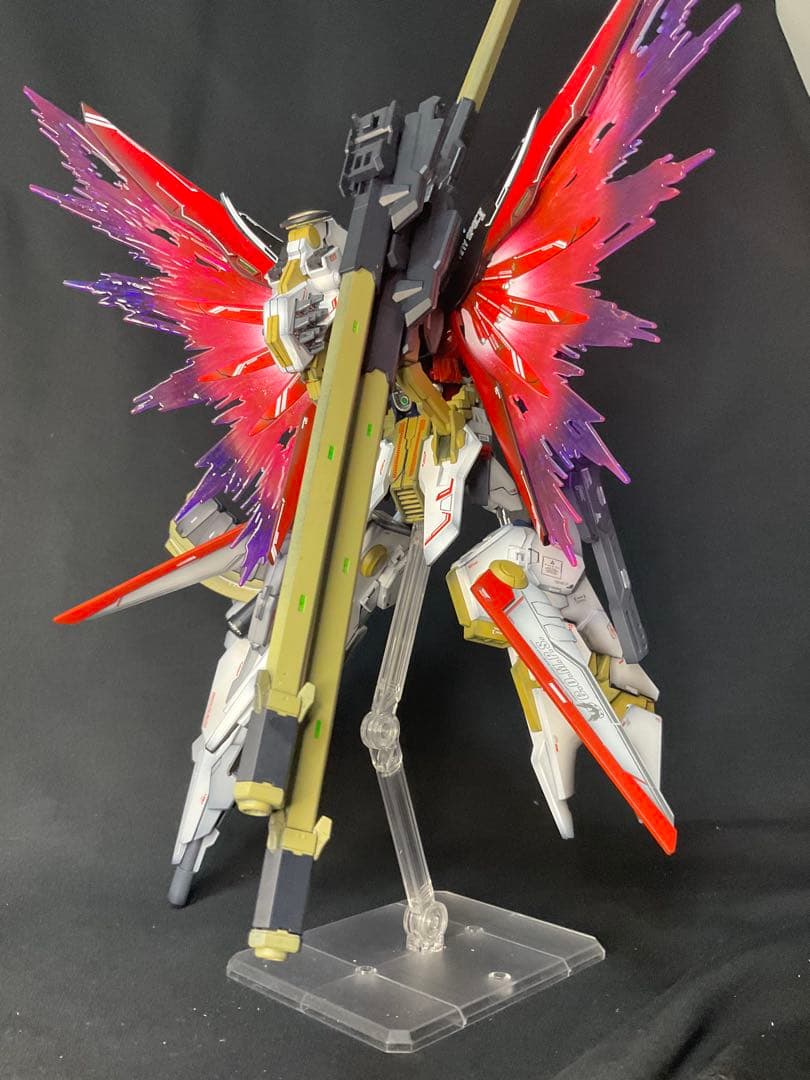 ジュンデスティニーガンダム SpecII ゼウスシルエット&光の翼　完成品