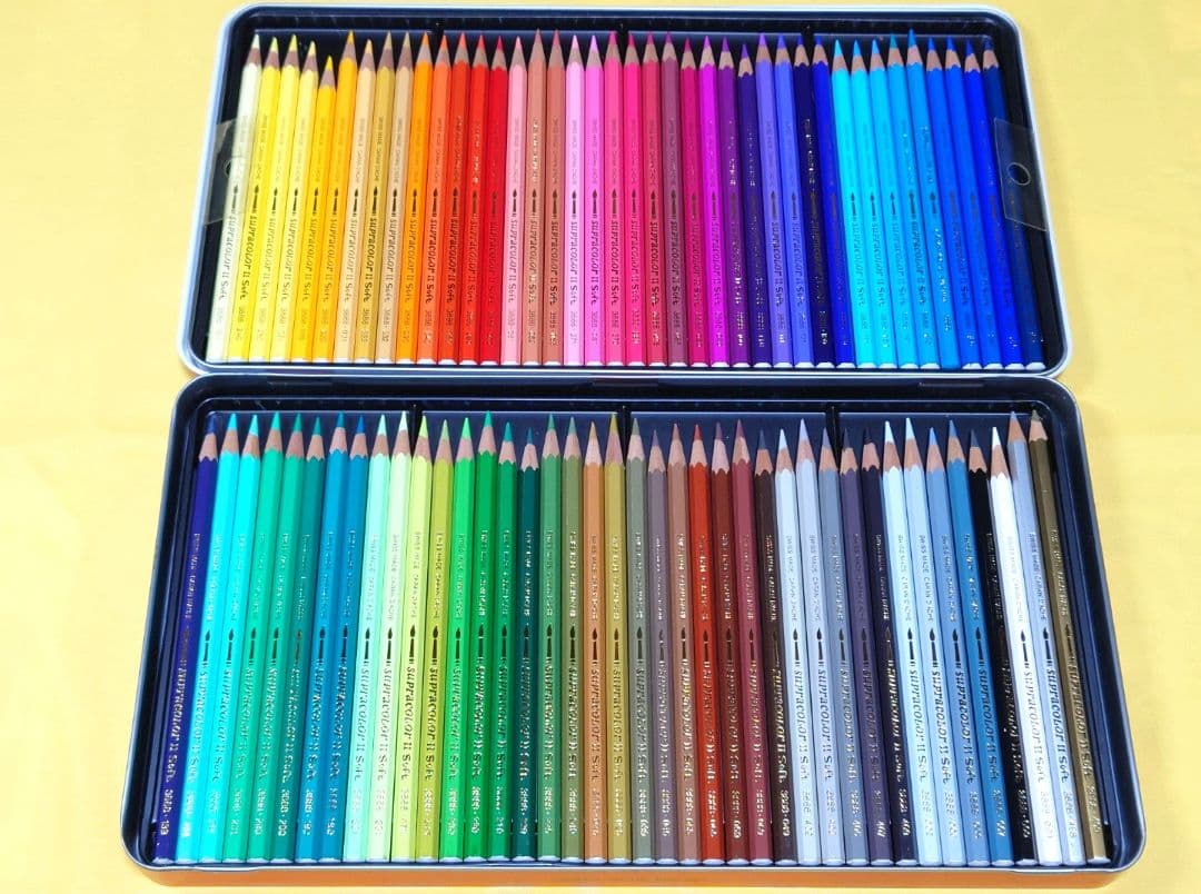 カランダッシュ スプラカラーソフト 80色 水彩色鉛筆