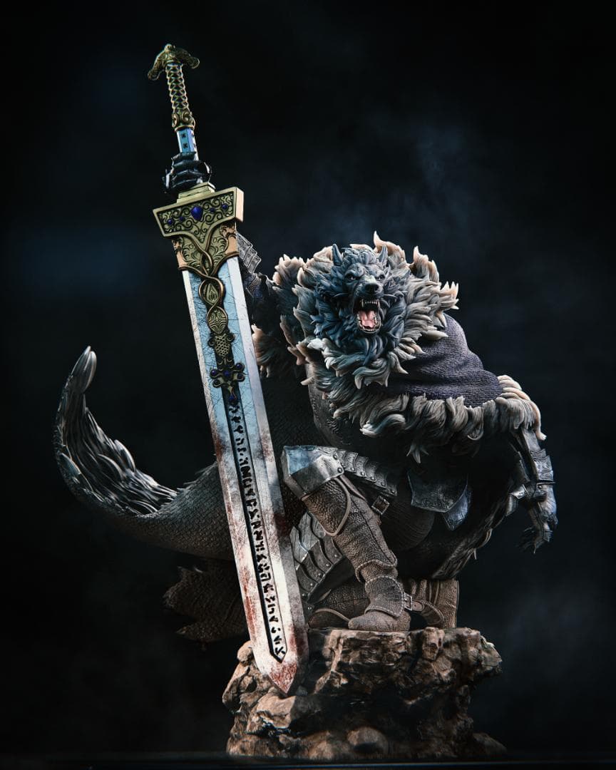 1/6　未塗装 未組立　フィギュア　ガレージキット　ブライヴ　エルデンリング