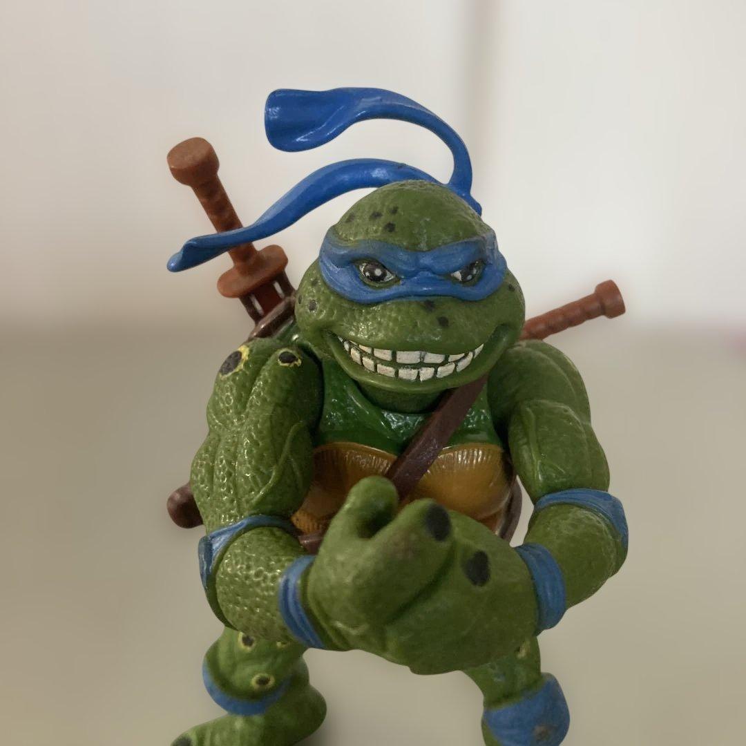 タートルズ フィギュア ムービースター レオナルド 1992年