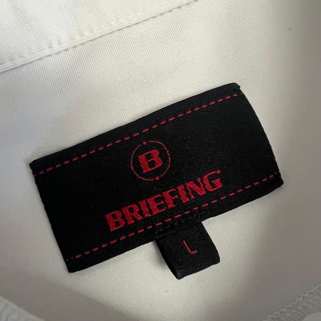 BRIEFING ブリーフィング　セットアップ　メンズ　サイドロゴ　ゴルフ　白黒