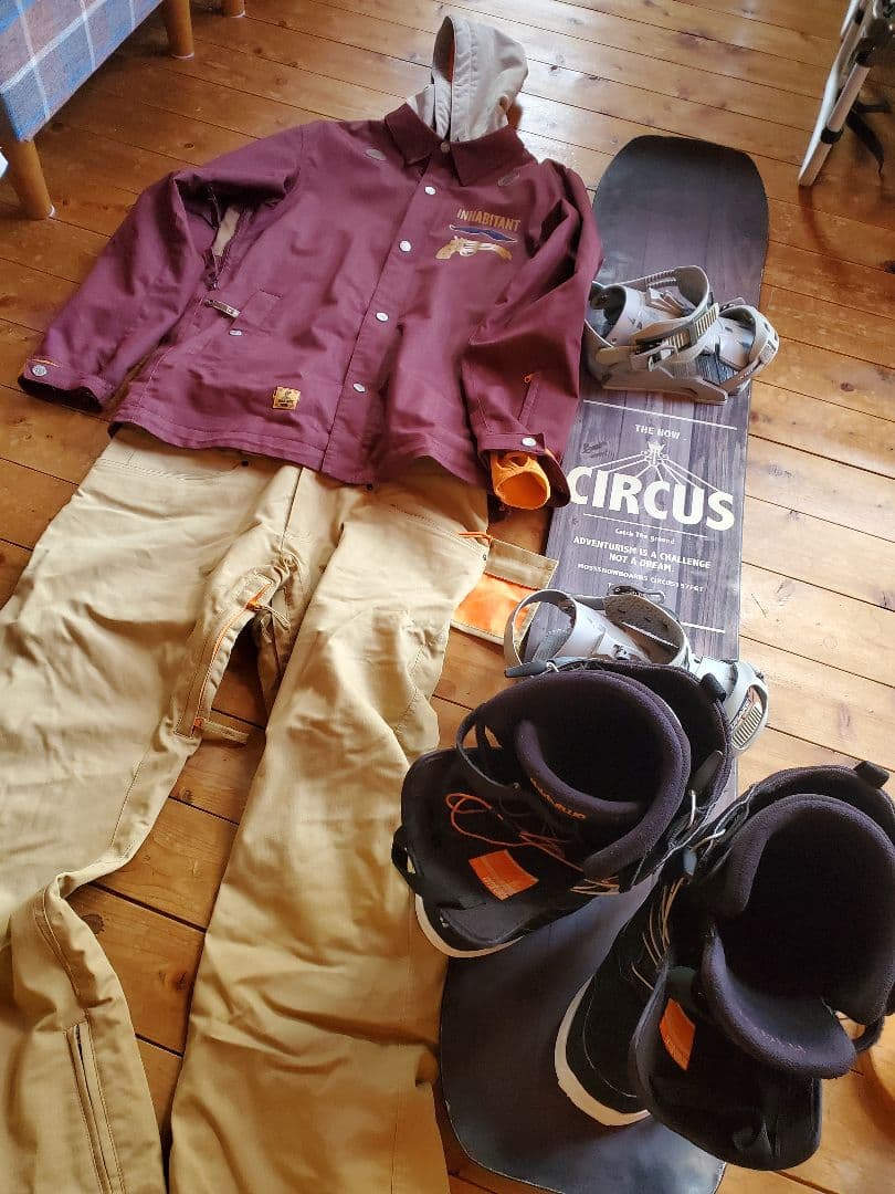 MOSS circus DRAKE RELOAD thirtytwoスノボセット